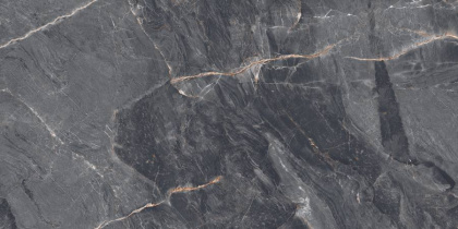 Jerico Nero Керамогранит чёрный 60х120 матовый карвинг