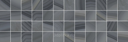 Декор MM60085 Agat мозаичный серый 20*60, шт
