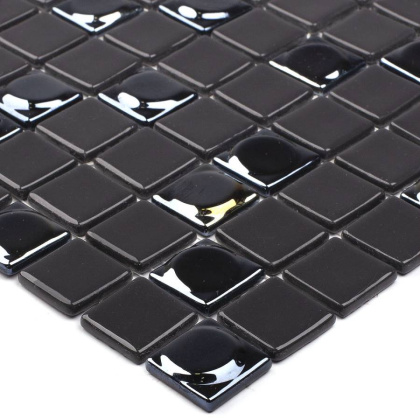 Стеклянная мозаика, 828 MIX BLACK, Aura Стеклянная мозаика, 828 MIX BLACK, Aura