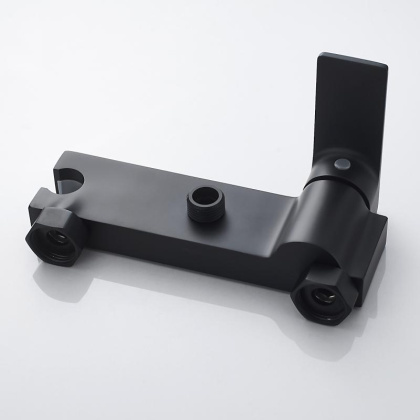 Гигиенический душ со смесителем Rose R1805H-1, черный