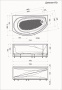 Ванна "Damelia" 170х100 R Ванна "Damelia" 170х100 R
