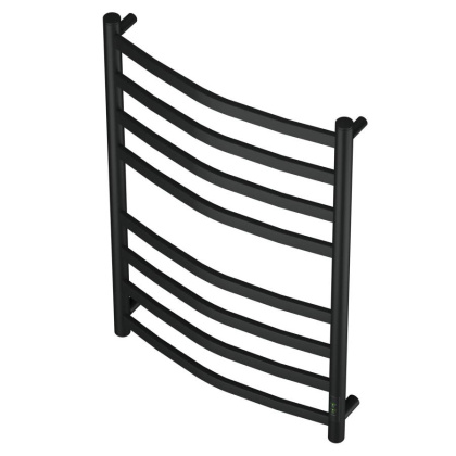 Полотенцесушитель электрический Point Антея PN17858B П8 500x800, диммер справа, черный Полотенцесушитель электрический Point Антея PN17858B П8 500x800, диммер справа, черный