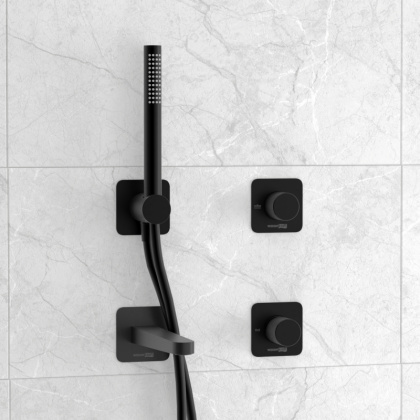 A5251.299.301.302.242.217 Встраиваемый комплект для ванны с лейкой и изливом