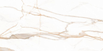 Calacatta Goddes Gold Керамогранит белый 60х120 Полированный