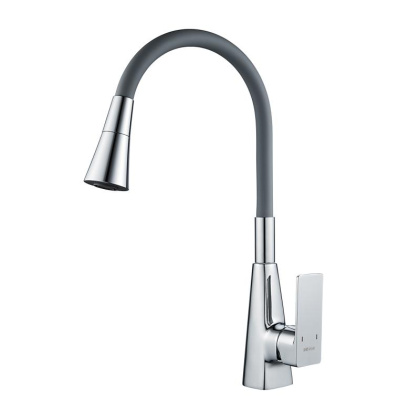 Смеситель для кухни с гибким изливом Shevanik S543-9