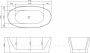 Акриловая ванна BELBAGNO BB403-1700-850 Акриловая ванна BELBAGNO BB403-1700-850