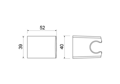 Держатель ручного душа AQUATEK AQ2403CR Держатель ручного душа AQUATEK AQ2403CR