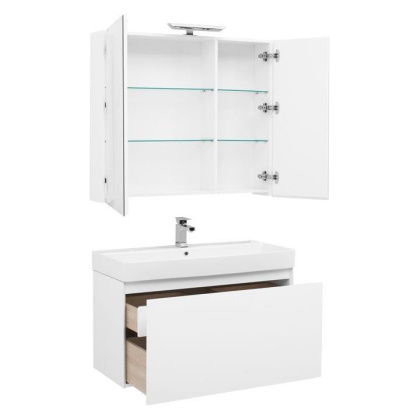 Мебель для ванной Aquanet Йорк 100 белый