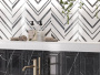 Плитка Meissen Keramik Gatsby белый 25x75 GTU051 Плитка Meissen Keramik Gatsby белый 25x75 GTU051