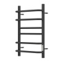 Полотенцесушитель электрический Point Сатурн PN90846B П6 400x600 диммер справа, черный Полотенцесушитель электрический Point Сатурн PN90846B П6 400x600 диммер справа, черный