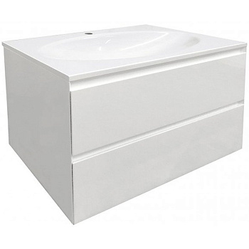 Комплект мебели Malta 800х450 подвесной 2 ящика (ШхГхВ) 798х466х607