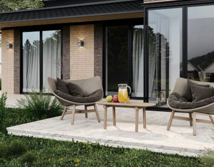 Ступень угловая SG158500N\GR\AND Терраса коричневый  (30см*30см*8мм) (1уп/4шт) противоскользящая пра, шт