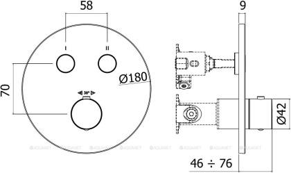 Смеситель для душа Paffoni Compact Box CPT018HGSP