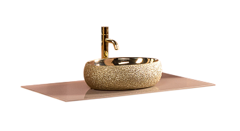 Столешница стекло 100см прямая CAPPUCINO Столешница стекло 100см прямая CAPPUCINO