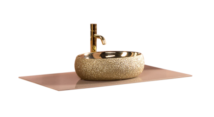 Столешница стекло 100см прямая CAPPUCINO Столешница стекло 100см прямая CAPPUCINO