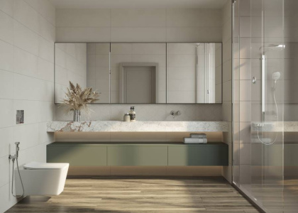 Керамогранит Deka cream 19,4х120 непол.