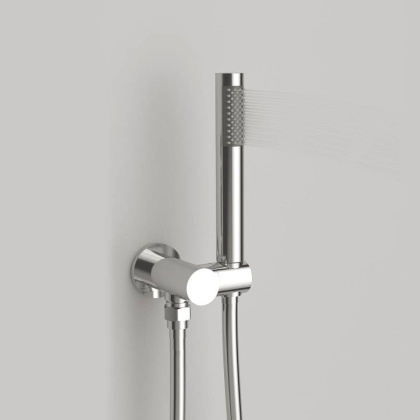 Душевой комплект VSFW-104TCH термостатический встраиваемый, двухрежимный, хром