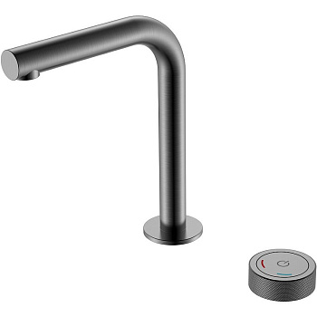 Смеситель автоматический для раковины на 2 отв. TECH Gun Metal Смеситель автоматический для раковины на 2 отв. TECH Gun Metal