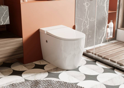 Приставной унитаз Abber Bequem AC1115P импульсный с микролифтом Приставной унитаз Abber Bequem AC1115P импульсный с микролифтом