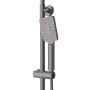 SLIDER-CD-GM Душевая стойка со смесителем, оружейная сталь SLIDER-CD-GM Душевая стойка со смесителем, оружейная сталь