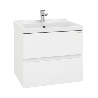 Тумба Onika Эвада 60 подвесная, белая (ум. Миранда 60)