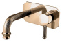 OLIMP-BLSM2-02-L Встраиваемый смеситель для раковины однорычажный, бронза