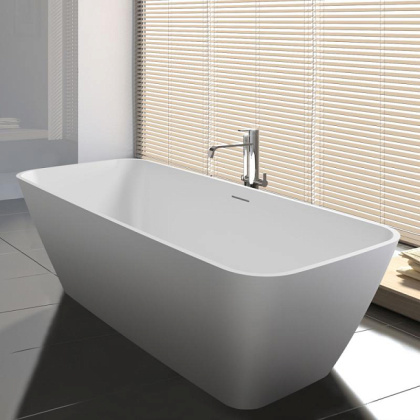 Прямоугольная ванна из искусственного камня Riho Malaga 160x75 белая BS3000500000000 Прямоугольная ванна из искусственного камня Riho Malaga 160x75 белая BS3000500000000