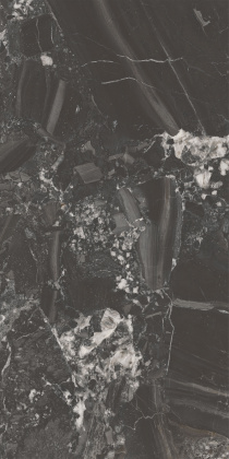 Риальто чёрный матовый обрезной 80x160x0,9