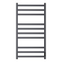 Полотенцесушитель электрический Point Меркурий PN83850GR П10 500x1000, диммер справа, графит премиум
