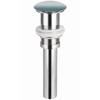 Донный клапан без перелива с керамической накладкой с системой "Click-Clack"