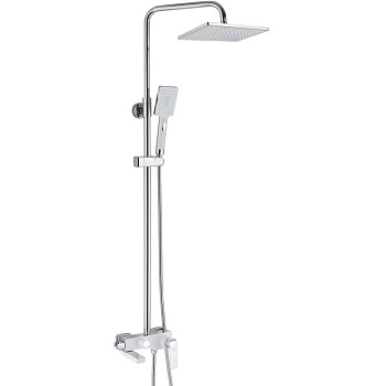 Душевая система латунь белый/хром R1436F Душевая система латунь белый/хром R1436F