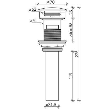 Донный клапан