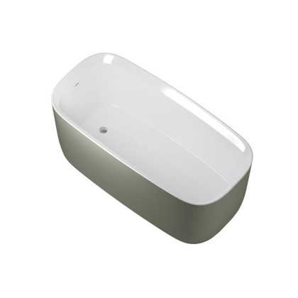 Акриловая ванна Allen Brau Infinity 170x78 2.21003.20/CGM белый глянец/цементно-серый, шт