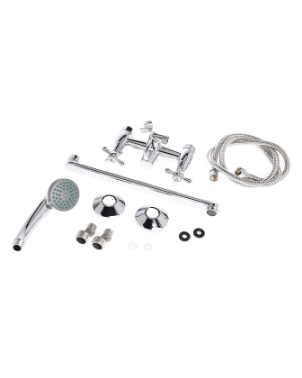 OneLife P03-211cr Смеситель для ванны с душевым набором, полимерный