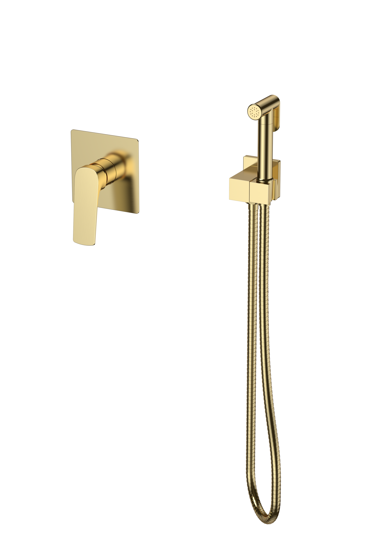 Смеситель Splenka с гигиеническим душем встраиваемый S30.53.03