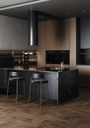 Кварцевый паркет Quartz Parquet Штучный паркет Дуб Трюфельный, 44-1258-03, 5/0,6 мм