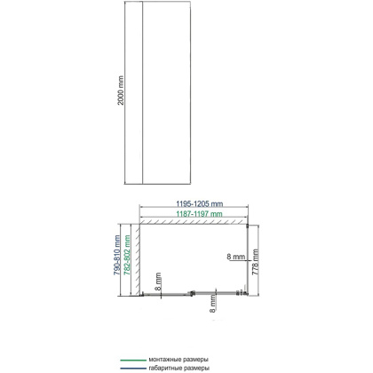 Dinkel 58R06-RP80 / Alme 15R06-RP80 Обратная панель