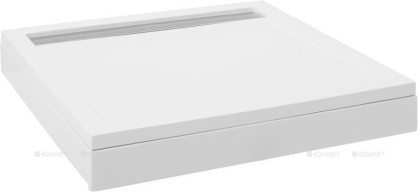 Душевой поддон Aquanet Stone Lite GB900S 90x90 (с ножками и панелью)