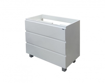Тумба напольная под умывальник Bali New 900х450 3 ящика (ШхГхВ) 898х446х860