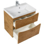 Тумба с раковиной подвесная BelBagno MARINO-H60 70 Rovere Nature, раковина белая Тумба с раковиной подвесная BelBagno MARINO-H60 70 Rovere Nature, раковина белая