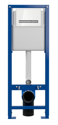 Инсталляция VECTOR 40 + PILOT стекло белый