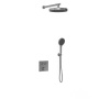 Душевой комплект VSFW-4I212GM встраиваемый, двухрежимный, вороненая сталь