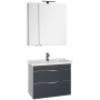 Мебель для ванной Aquanet Эвора 80 серый антрацит