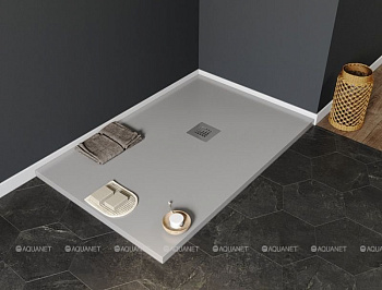 Душевой поддон Aquanet Pleasure 120х90 серый