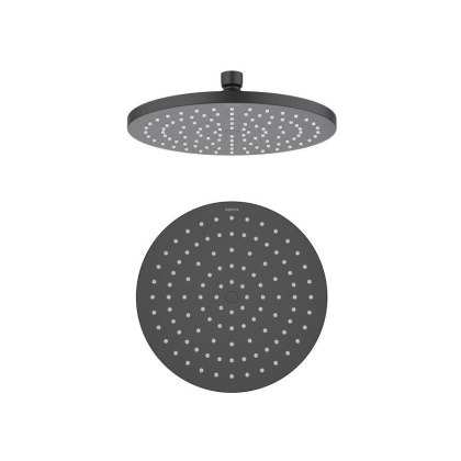 Круглый верхний душ  220*12 мм AQUATEK, матовый черный AQ2086MB 