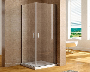 Душевой уголок Aquanet Cinetic 90х90,прозрачное стекло (AE12-N-90H190U-CT-2 шт) Душевой уголок Aquanet Cinetic 90х90,прозрачное стекло (AE12-N-90H190U-CT-2 шт)