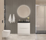 Тумба с раковиной напольная BelBagno MARINO 80 Bianco Lucido, раковина белая Тумба с раковиной напольная BelBagno MARINO 80 Bianco Lucido, раковина белая