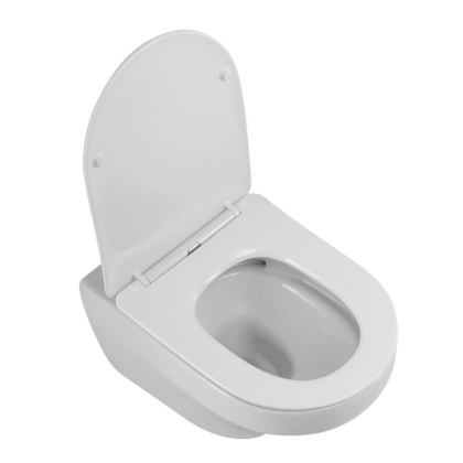 Комплект 4 в 1 Унитаз подвесной Cezares DUET CZR-2462-TH-TOR с сиденьем CZR-870-SC + Система инсталляции для унитазов BelBagno BB026 с кнопкой смыва B