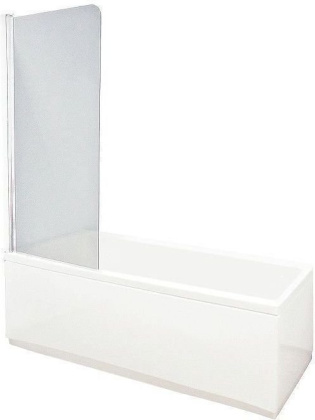 Шторка для ванны Aquanet AQ1 L, матовое стекло Шторка для ванны Aquanet AQ1 L, матовое стекло