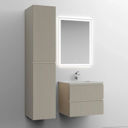 Тумба подвесная SANCOS Snob T 590х445х500, c двумя ящиками оснащенными доводчиками, Beige Soft , арт.SNT60CE